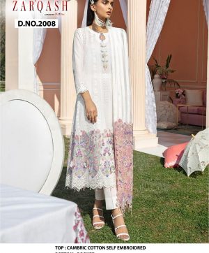 ZARQASH NUREH 2008 COTTON SALWAR KAMEEZ WHOLESALER