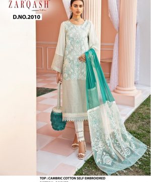 ZARQASH NUREH 2010 COTTON SALWAR KAMEEZ WHOLESALER