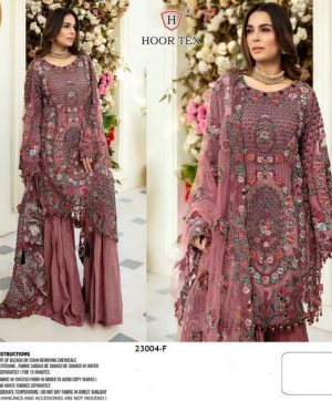 HOOR TEX 23004 F PAKISTANI SUITS MANUFACTURER