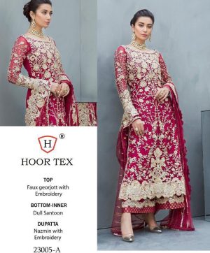 HOOR TEX 23005 A PAKISTANI SUITS MANUFACTURER