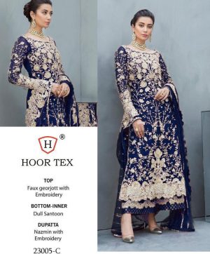 HOOR TEX 23005 C PAKISTANI SUITS MANUFACTURER