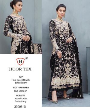 HOOR TEX 23005 D PAKISTANI SUITS MANUFACTURER