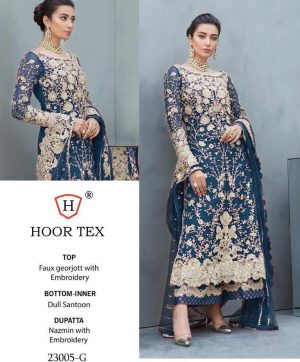 HOOR TEX 23005 G PAKISTANI SUITS MANUFACTURER