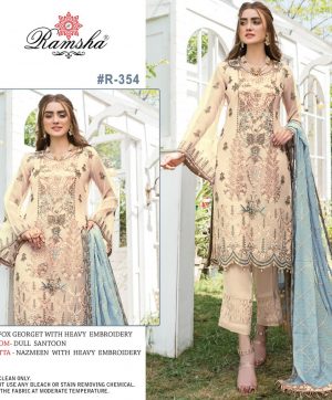 RAMSHA R 354 VOL 22 PAKISTANI SALWAR KAMEEZ WHOLESALE