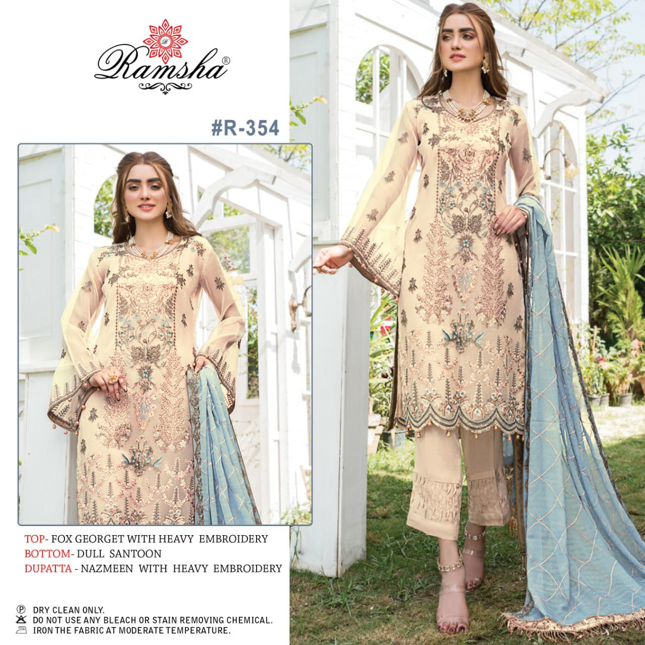 RAMSHA R 354 VOL 22 PAKISTANI SALWAR KAMEEZ WHOLESALE