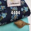 AL RABIHA 4404 MASLIN COTTON WITHOUT DUPATTA SUITS