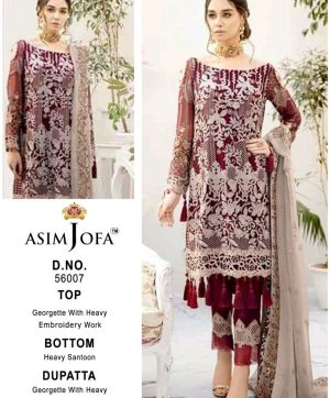 ASIM JOFA 56007 PAKISTANI SALWAR KAMEEZ MANUFACTURER