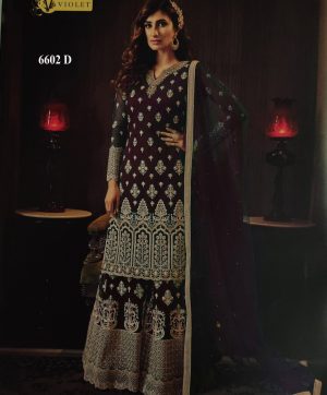 VIOLET SWAGAT 6602 D DESIGNER COLLECTION WHOLESALER