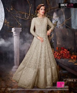 HOTLADY ZAREENA 7004 A GOWNS MANUFACTURER SURAT