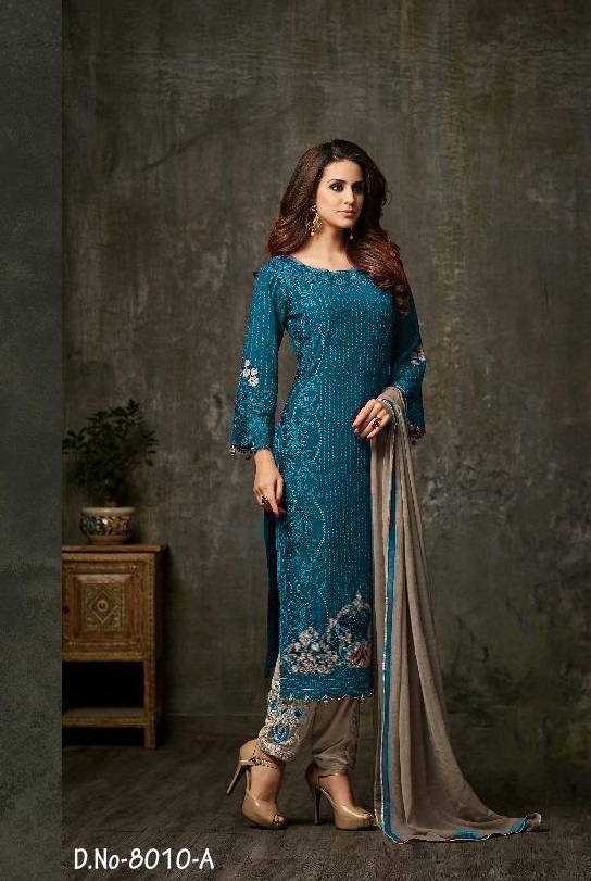 MISHAAL FAB 8010 A SALWAR KAMEEZ MANUFACTURER