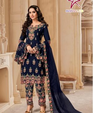 MISHAAL FAB 8013 D SALWAR KAMEEZ MANUFACTURER SURAT