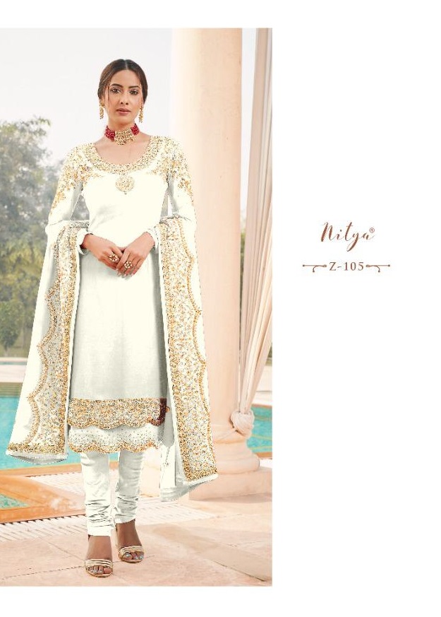 DESIGNER COLLECTION NITYA 105 A WHOLESALE SURAT