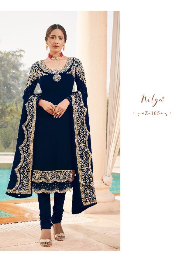 DESIGNER COLLECTION NITYA 105 B WHOLESALE SURAT