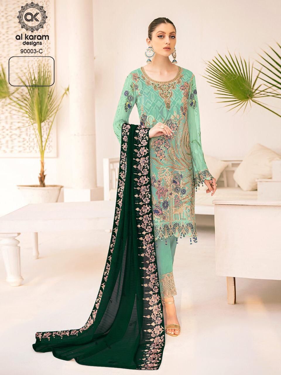 AL KARAM 90003 C PAKISTANI SALWAR KAMEEZ MANUFACTURER