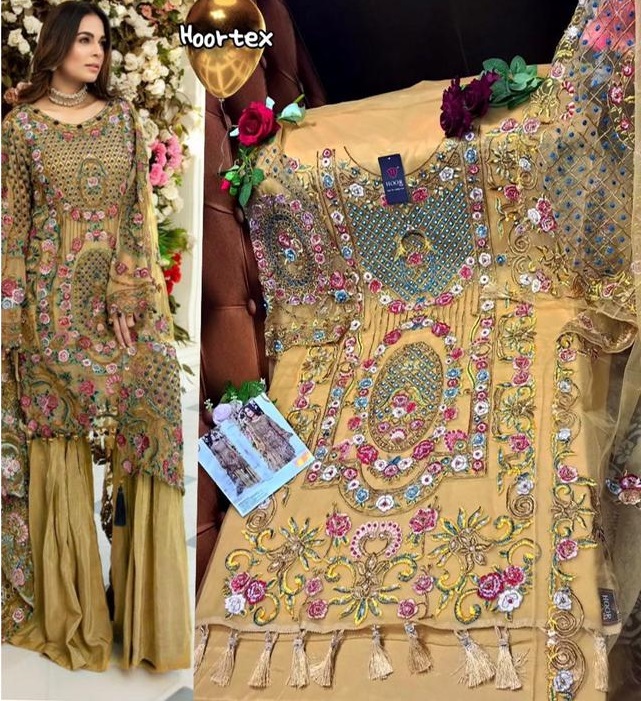 HOOR TEX 23004 D PAKISTANI SUITS MANUFACTURER