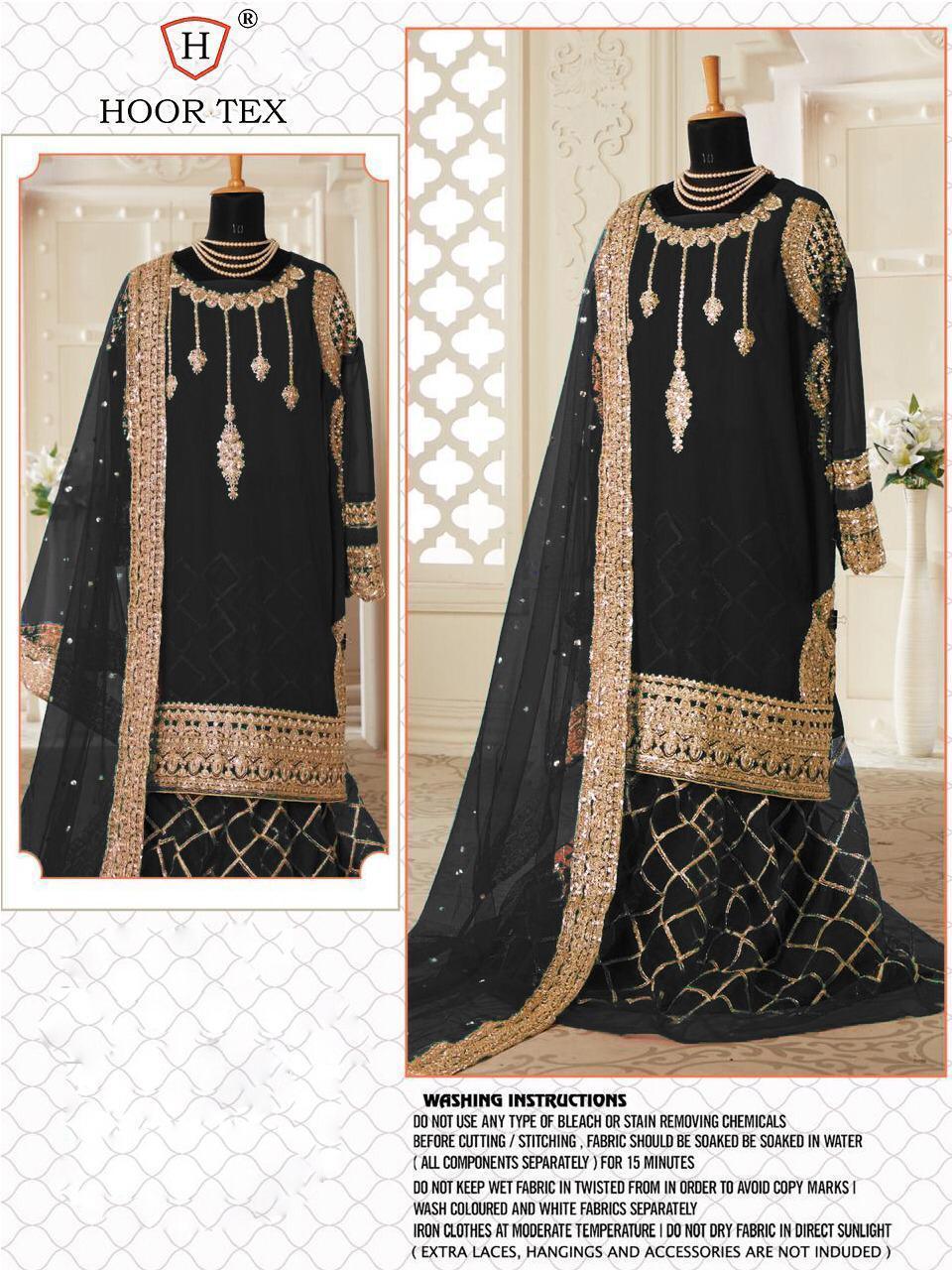 HOOR TEX 19009 D PAKISTANI SALWAR KAMEEZ WHOLESALER