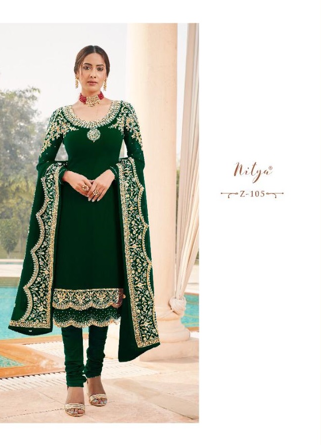 DESIGNER COLLECTION NITYA 105 D WHOLESALE SURAT