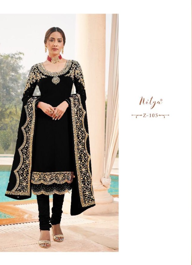 DESIGNER COLLECTION NITYA 105 E WHOLESALE SURAT