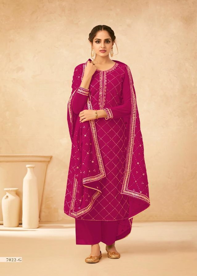 AASHIRWAD GULKAYRA 7022 G SALWAR KAMEEZ MANUFACTURER