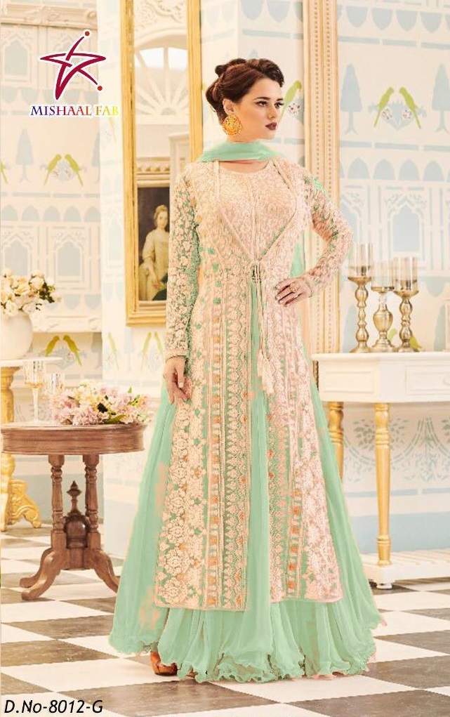 MISHAAL FAB 8012 G SALWAR KAMEEZ WHOLESALER