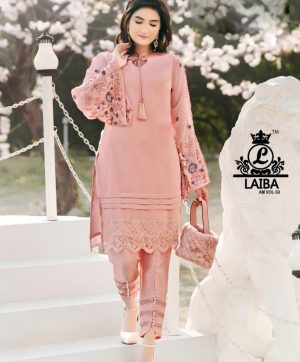 LAIBA AM 59 PEACH READYMADE TUNICS WHOLESALER