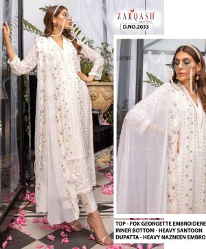 ZARQASH AZURE 2033 SALWAR KAMEEZ WHOLESALER SURAT