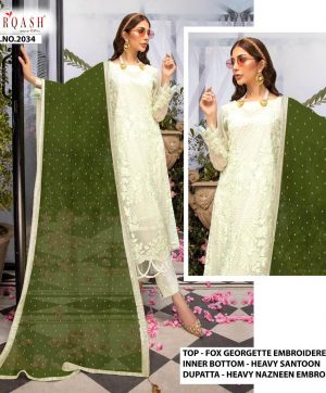 ZARQASH AZURE 2034 SALWAR KAMEEZ WHOLESALER SURAT