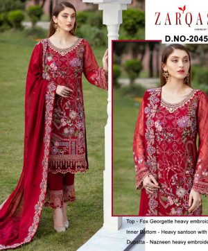 ZARQASH MINHAL 2045 SALWAR KAMEEZ WHLOLESALER SURAT