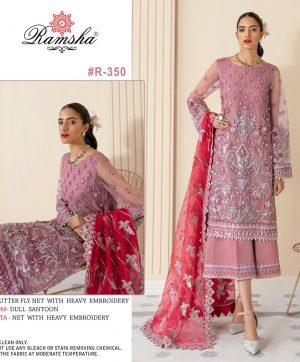 RAMSHA 350 VOL 21 WHOLESALER OF PAKISTANI SUITS