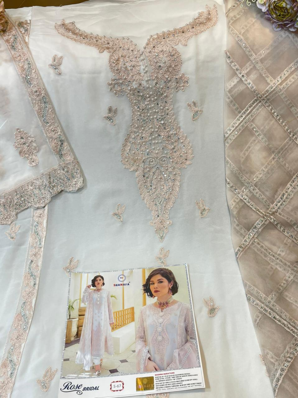 SHANAYA S 67 ROSE BRIDAL SALWAR KAMEEZ