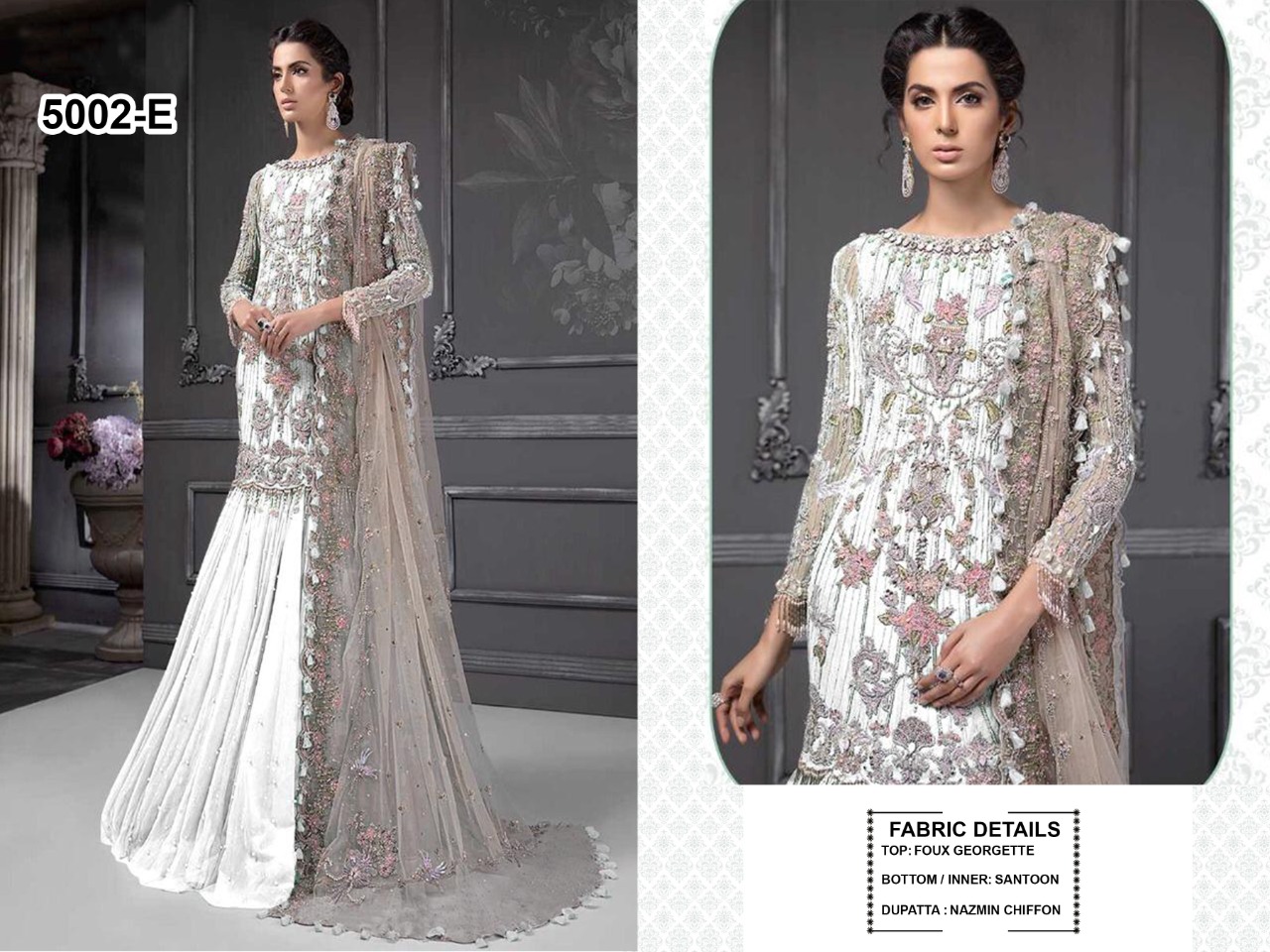 KHATUN FAB 5002 E PAKISTANI SUITS WHOLESALER