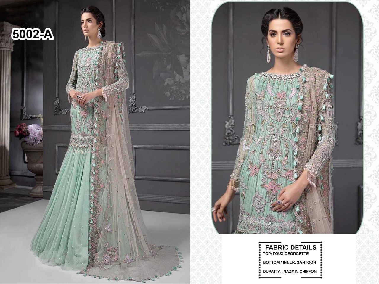 KHATUN FAB 5002 A PAKISTANI SUITS WHOLESALER