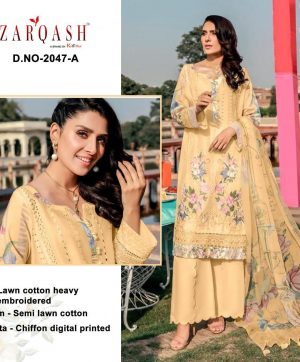 ZARQASH 2047 A ROUCHE VOL 2 WHOLESALE SALWAR KAMEEZ