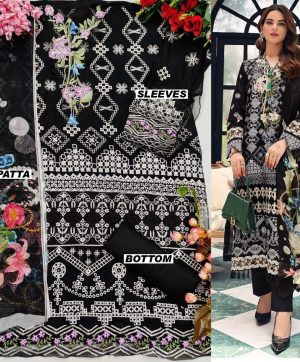 SADIYA HASAN 5001 BLACK SALWAR KAMEEZ WHOLESALER