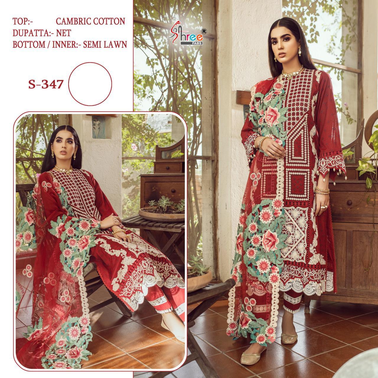 SHREE FABS 347 WHOLESALE SALWAR KAMEEZ ONLINE