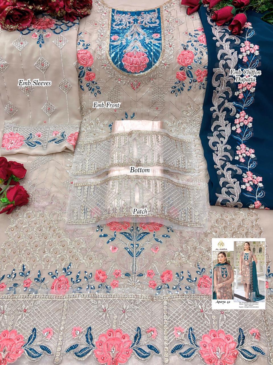 AL AMRA ZF ANAYA 42 PAKISTANI SALWAR KAMEEZ