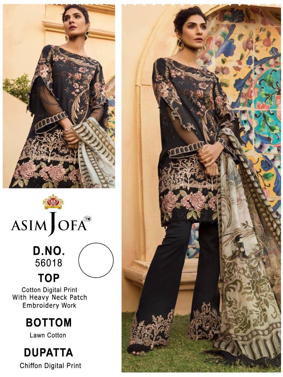 ASIM JOFA 56018 SALWAR KAMEEZ WHOLESALE ONLINE