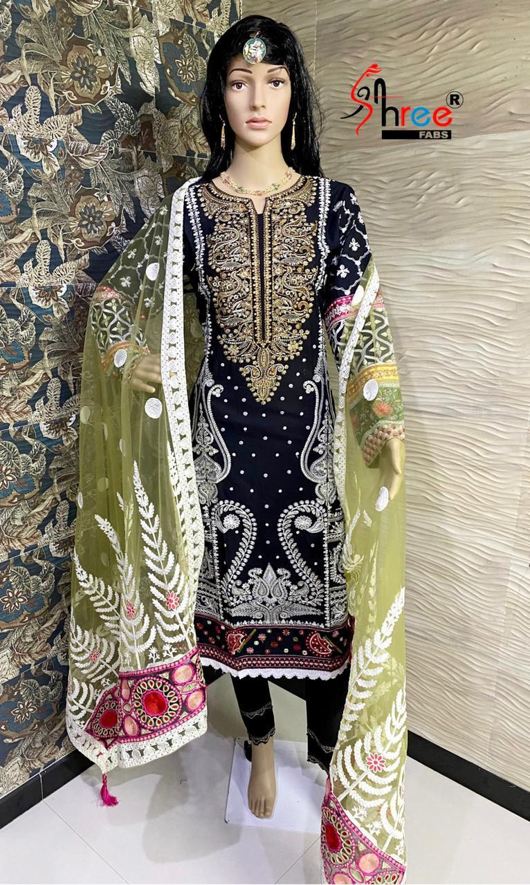 SHREE FABS 349 LATEST PAKISTANI SALWAR KAMEEZ