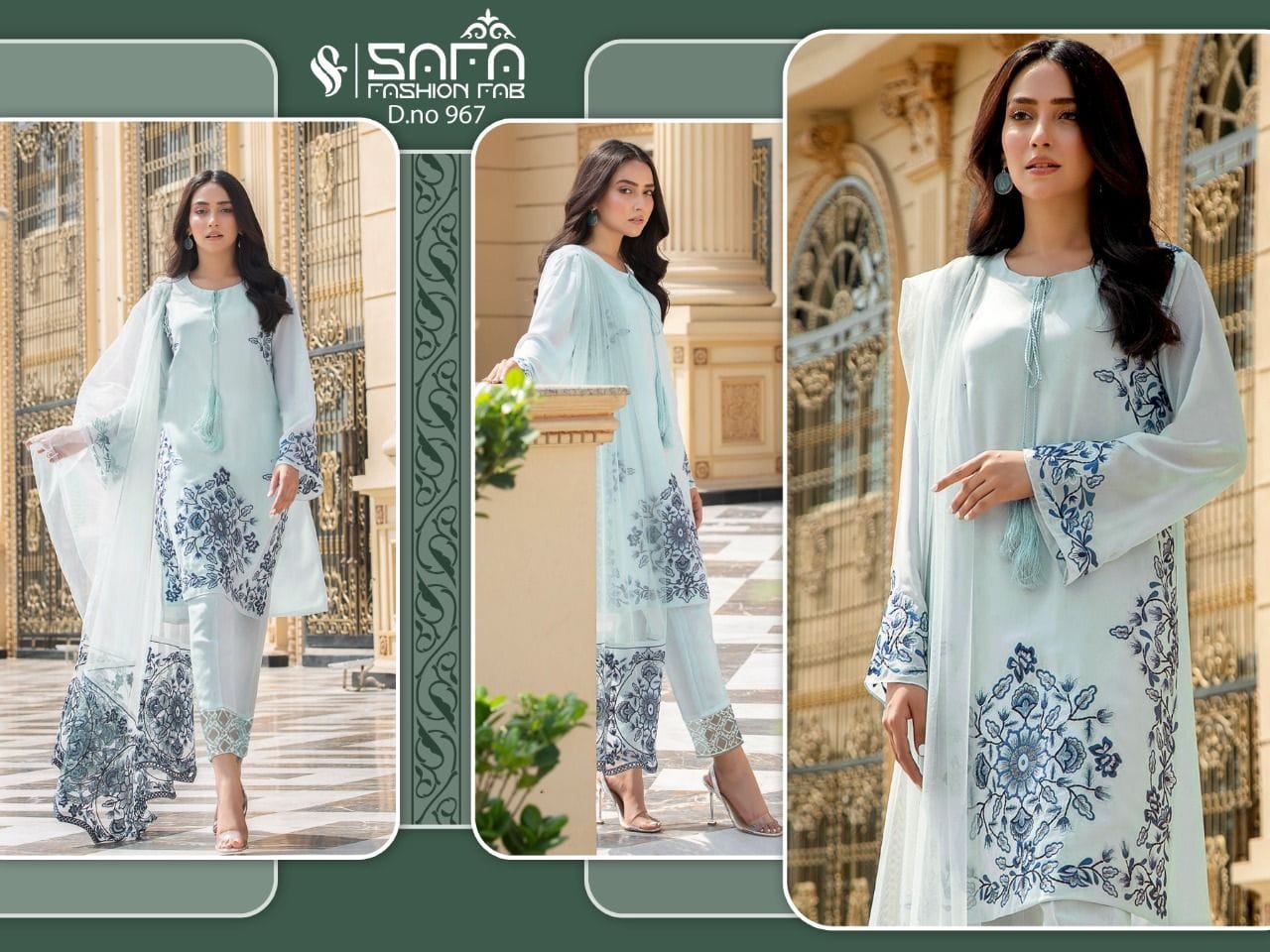 SAFA FASHION 967 DESIGNER TUNICS WHOLESALER