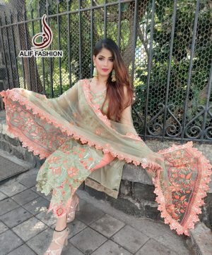 ALIF FASHION AREEBA A 14 SALWAR KAMEEZ WHOLESALE