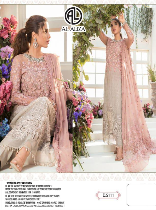 AL ALIZA D 5111 PAKISTANI SUITS MANUFACTURER