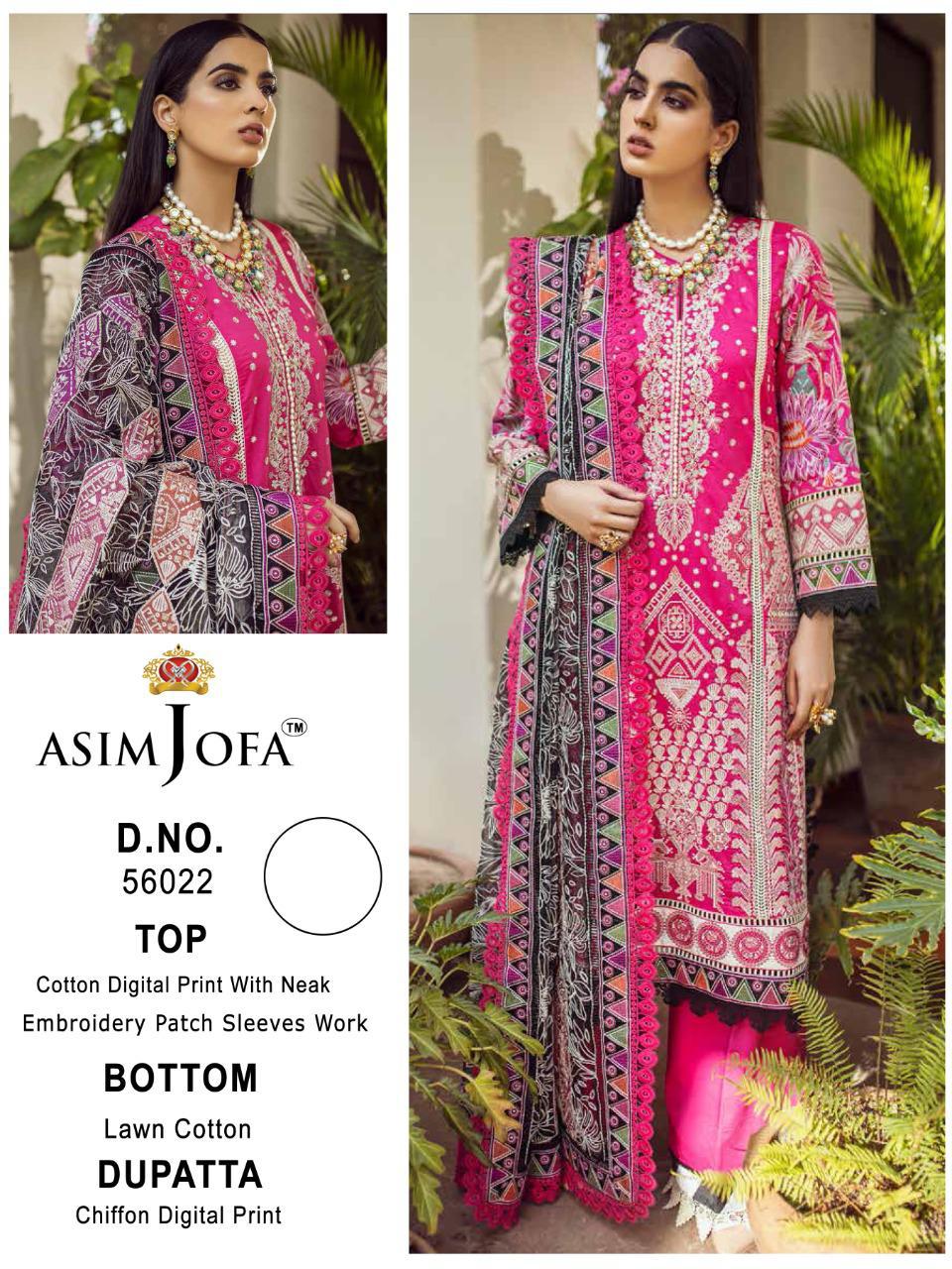 ASIM JOFA 56022 SALWAR KAMEEZ MANUFACTURER