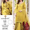 ASIM JOFA 56002 YELLOW SALWAR KAMEEZ WHOLESALER