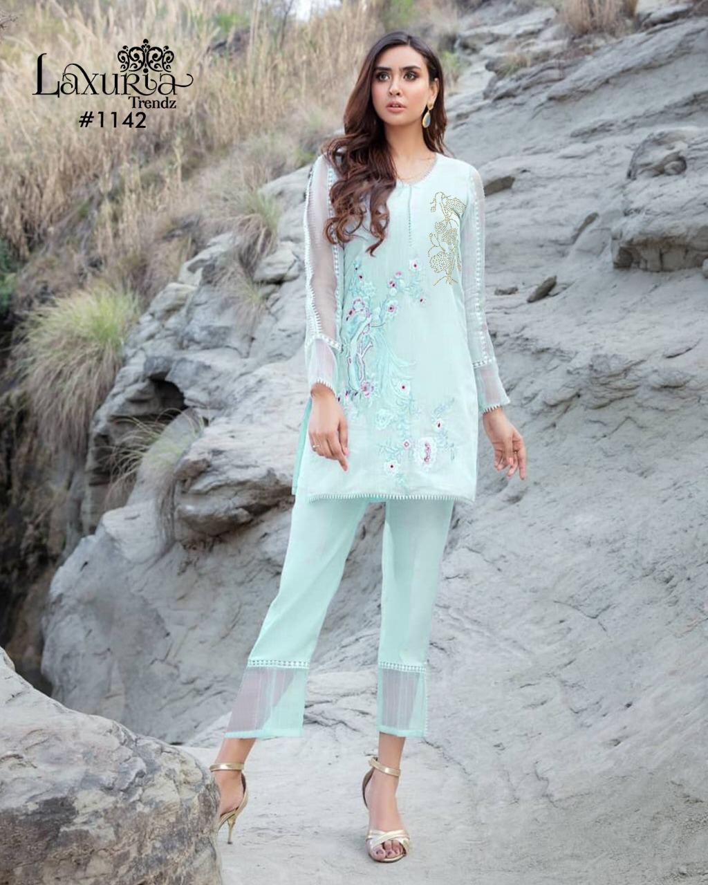 LAXURIA TRENDZ 1142 DESIGNER TUNICS WHOLESALER