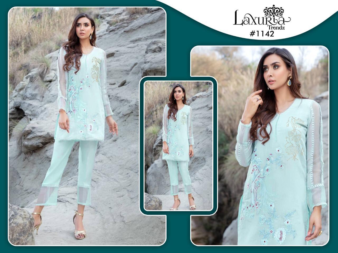 LAXURIA TRENDZ 1142 DESIGNER TUNICS WHOLESALER