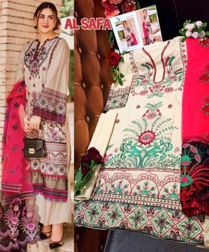 AL SAFA SANA SAFINAZ COTTON SALWAR KAMEEZ MANUFACTURER