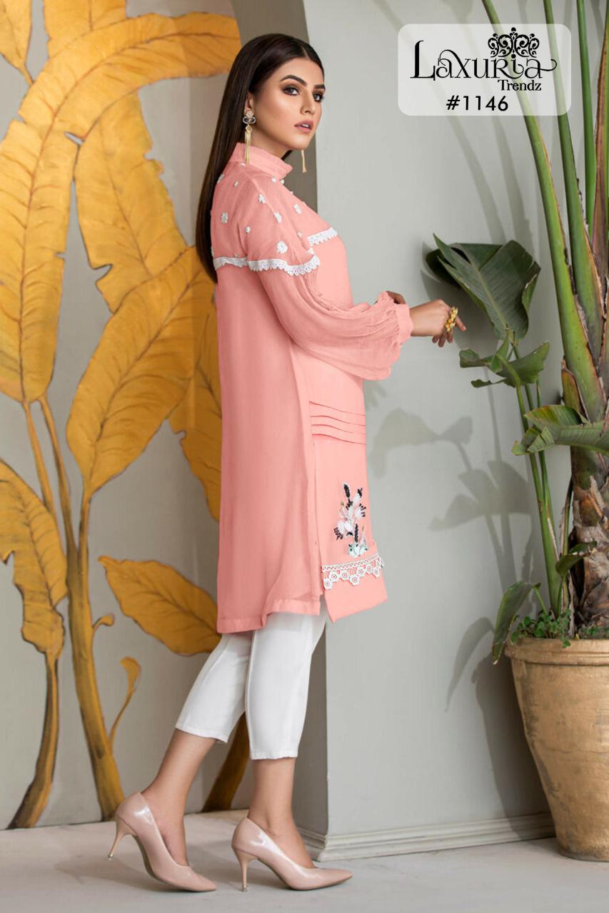 LAXURIA TRENDZ 1146 DESIGNER TUNICS WHOLESALER