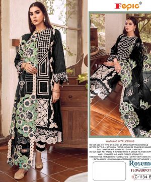 FEPIX 1134 B ROSEMEEN FLOWERPOT SALWAR KAMEEZ