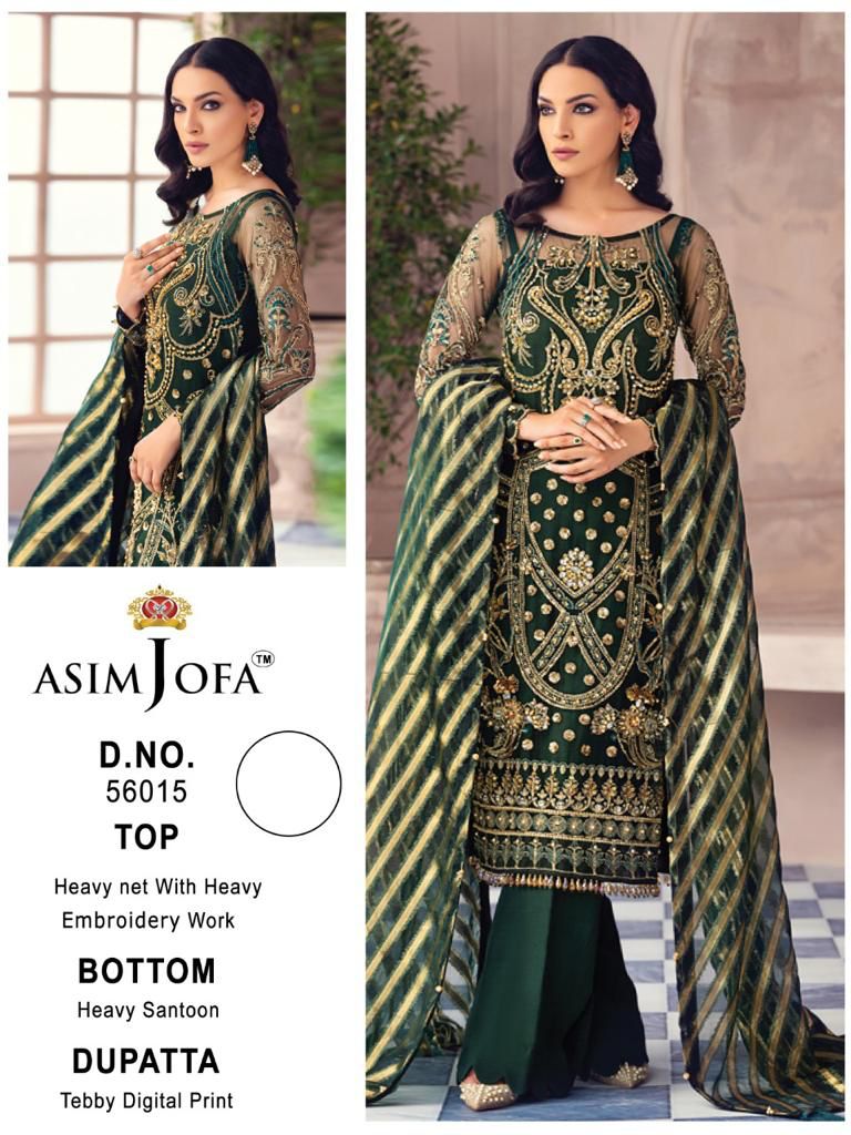 ASIM JOFA 56015 PAKISTANI SUITS MANUFACTURER