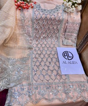 AL ALIZA GEORGETTE SALWAR KAMEEZ MANUFACTURER